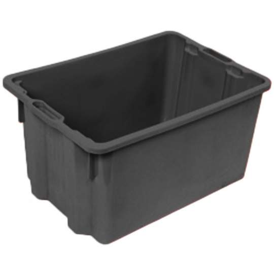 Naveta 65L neagra Talia 61x43x33cm, pereti plini Naveta 65L neagra Talia 61x43x33cm, pereti plini