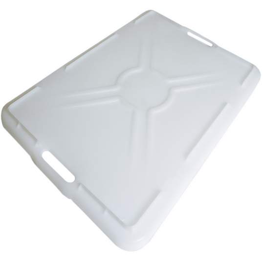 Capac pentru naveta profesională stivuibila, alb, uz alimentar