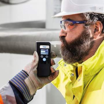 Etilotest Drager Alcotest 6000, senzor electrochimic, detectare alcool din aerul expirat