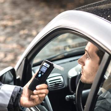 Etilotest Drager Alcotest 6000, senzor electrochimic, detectare alcool din aerul expirat