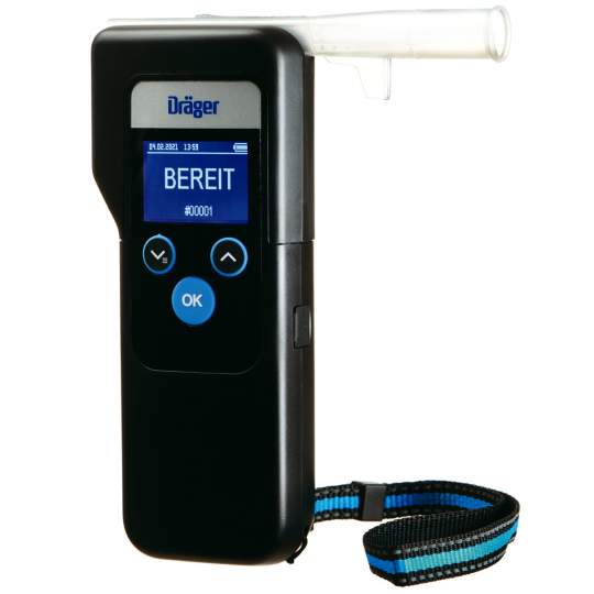 Etilotest Drager Alcotest 6000, senzor electrochimic, detectare alcool din aerul expirat