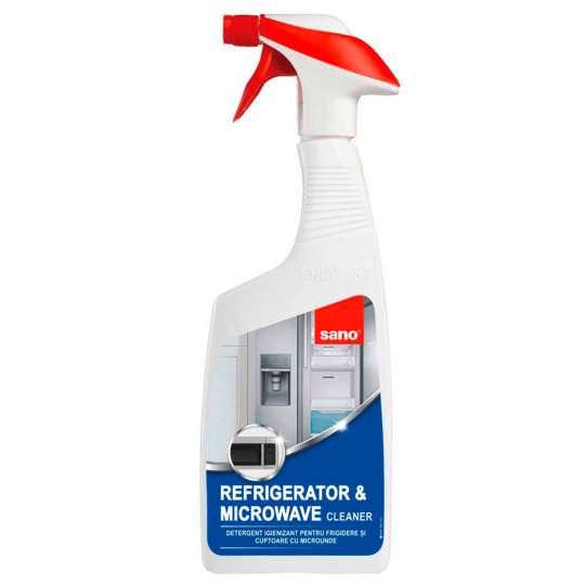 Detergent igienizant frigidere si cuptoare microunde, Sano Refrigerator - Microwave Cleaner 750ml