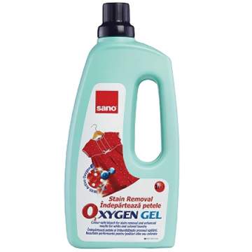 Gel scos pete Sano Oxygen inalbitor fara clor (1 litru)