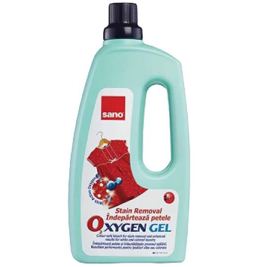 Gel scos pete Sano Oxygen inalbitor fara clor (1 litru)