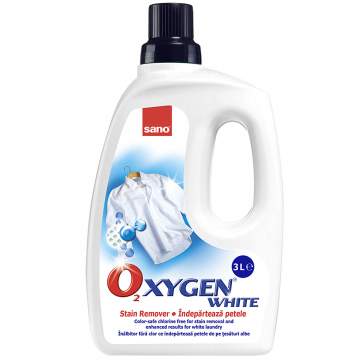 Gel scos petele Sano Oxygen White inalbitor fara clor (3 litri)
