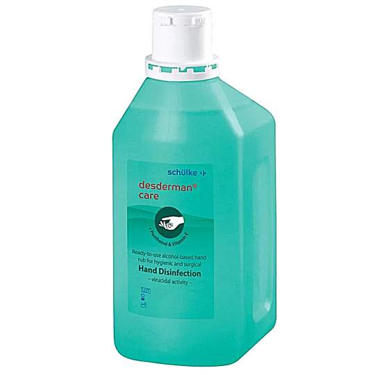 Dezinfectant tegumente Desderman Care lichid,cu panthenol si vitamina E (1 litru) Dezinfectant tegumente Desderman Care lichid,cu panthenol si vitamina E (1 litru)