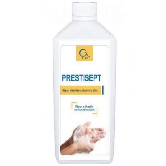 Sapun lichid dezinfectant si antiseptic maini si tegumente, Prestisept, BIOCIDE (1l preparat)