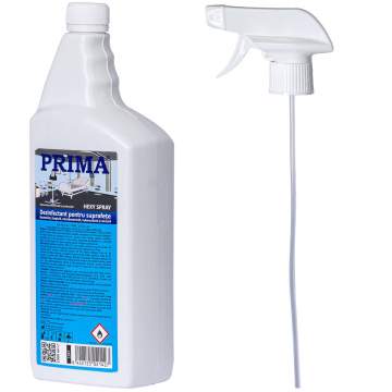 Dezinfectant suprafete rapid Hexy Spray, gata de utilizare, avizat MS Biocide (1 litru)