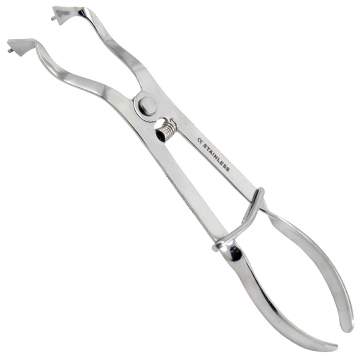 Cleste aplicat Cleme pentru diga, inox (1 bucata)
