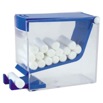 Dispenser rulouri bumbac, plexiglass transparent igienic (1 bucata)
