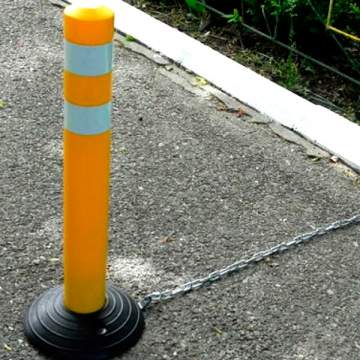 Stalp mobil antiparcare reflectorizant (1 bucata)