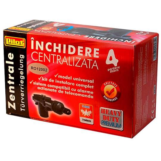 Inchidere centralizata universala 4 usi - certificata RAR Inchidere centralizata universala 4 usi - certificata RAR