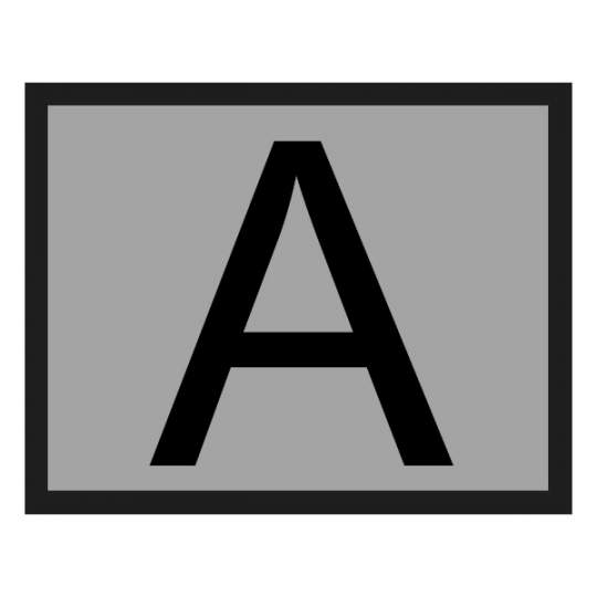 Eticheta ADR aluminiu Transport Deseuri Periculoase - 400x300mm (1 bucata)