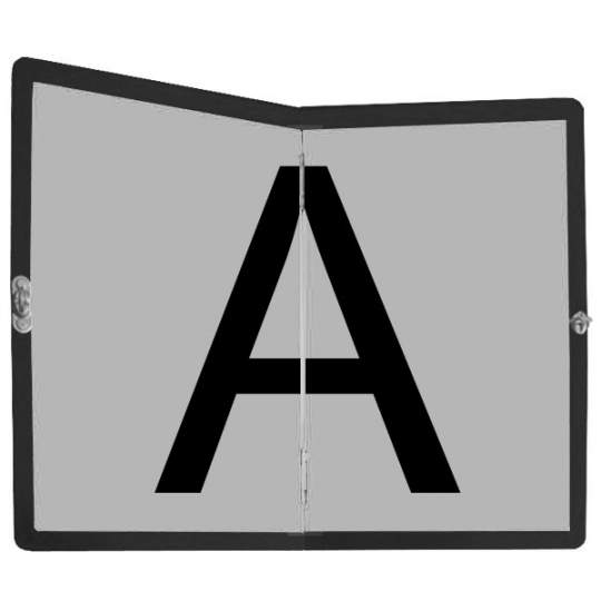 Placa pliabila - Transport Deseuri - din aluminiu - 400x300mm