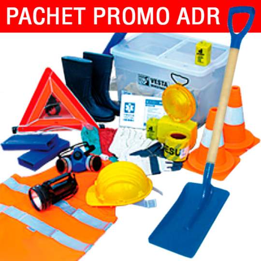 Pachet Promo: Trusa ADR certificata TUV + Lopata antiscanteie