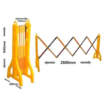 Bariera galbena extensibila