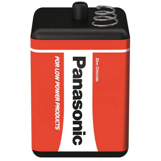 Baterie pentru lampa semnalizare rutiera 6 Volti 4R25 Panasonic (1 bucata)