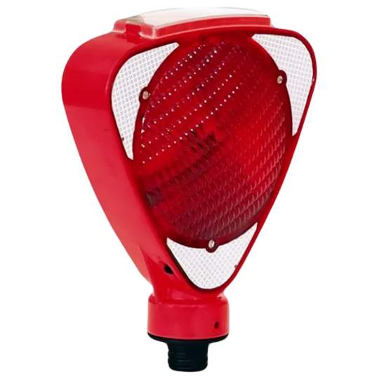 Lampa semnalizare lucrari stradale cu lumina rosie intermitenta (1 bucata)