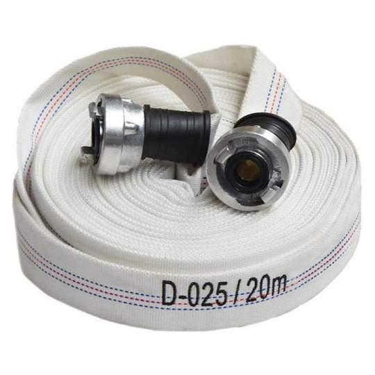 Rola furtun tip D (1 tol), cu racorduri - presiune de lucru 10 bari - China (20m)