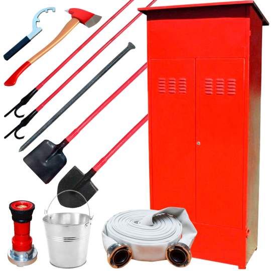 Pachet Pichet PSI echipat complet cu unelte pompier