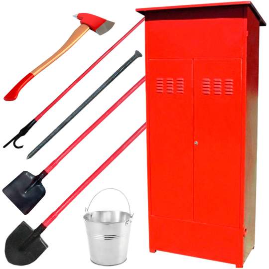 Pachet Pichet PSI echipat standard cu unelte pompier