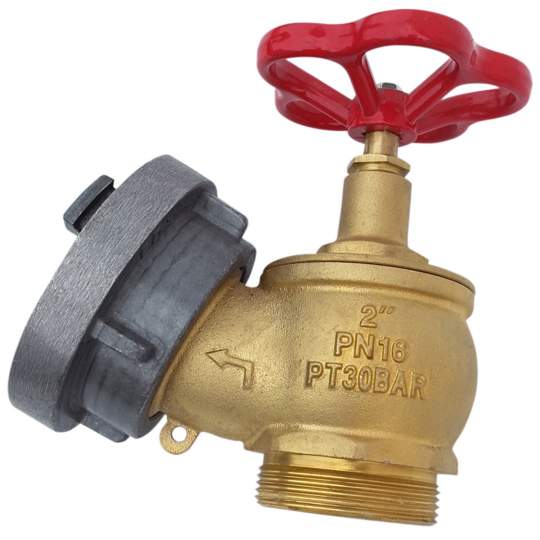 Robinet bronz pentru cutia de hidrant interior, cu racord tip C (1 bucata)