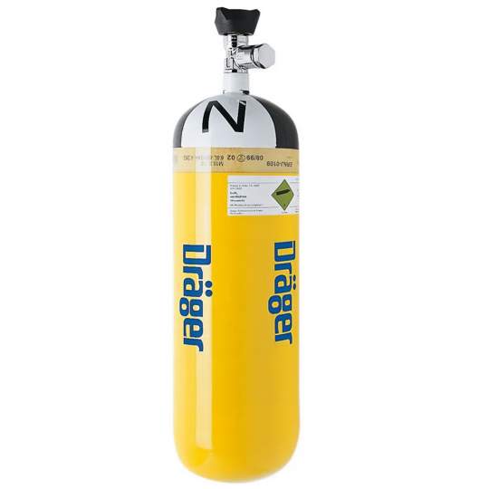 Butelie otel cu aer comprimat pentru aparat protectie respiratorie, 6 litri (1 bucata)