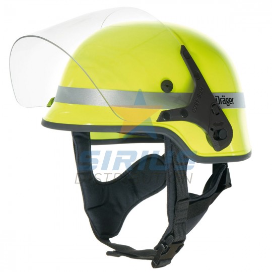 Casca protectie pompier Drager HPS 4500 H3 cu vizor, culoare galben neon (1 bucata)