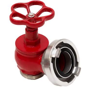 Robinet aluminiu pentru cutia de hidrant interior, cu racord tip C (1 bucata)