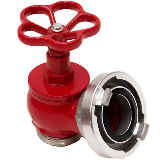 Robinet aluminiu pentru cutia de hidrant interior, cu racord tip C (1 bucata)