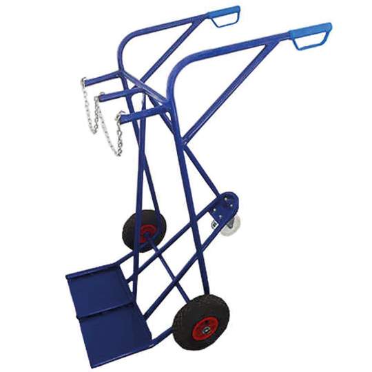 Carucior pentru butelii mari 33-50 litri, capacitate 2 butelii (1 bucata)