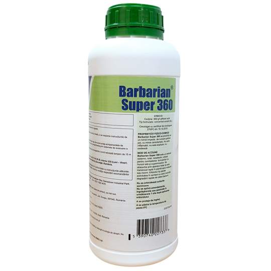 Erbicid total Barbarian Super - 1L (1 bucata)