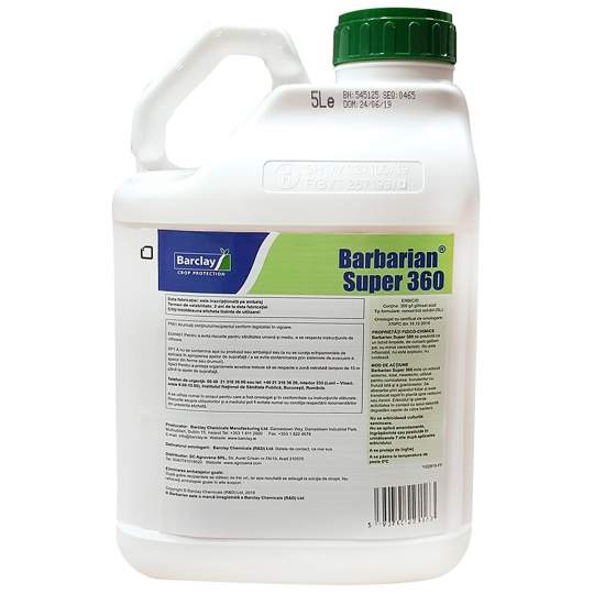 Erbicid total Barbarian Super - 5L (1 bucata)