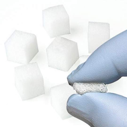 Burete hemostatic pe baza de colagen, resorbabil 10x10x10mm (10 bucati)