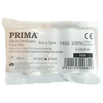 Fasa tifon in banderola hartie 4m x 5cm (5 bucati)