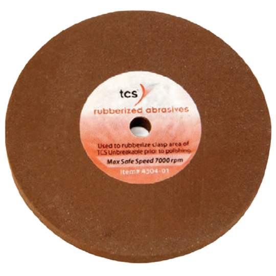 Polipant maro, nemontat, tip roata subtire, diametru 7.50 cm, grosime 0.5 cm (1 bucata)