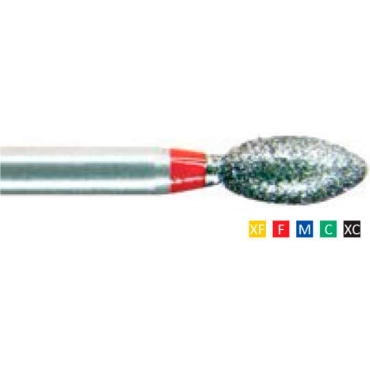 Freze Diamantate Egg 277 F 019/021/023(1/10mm), XF, F, M, C, XC, lungime 19mm (10 bucati)