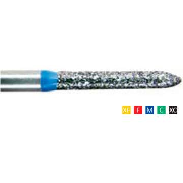 Freze Diamantate Torpedo 289 F 014(1/10mm), XF, F, M, C, XC, lungime 21mm (10 bucati)