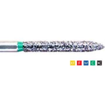 Freze Diamantate Torpedo 290 F 012/014/015(1/10mm), XF, F, M, C, XC, lungime 24mm (10 bucati)