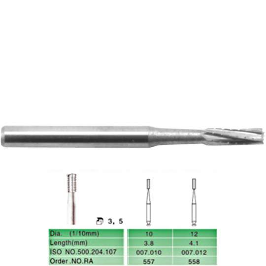Freze extradure pentru turbina, cilindrice (5 buc)