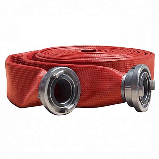 Furtun industria chimica Tip C (2 toli), lungime 20 metri cu racorduri, dublu cauciucat, presiune 15 bari - Duraline (1 rola)