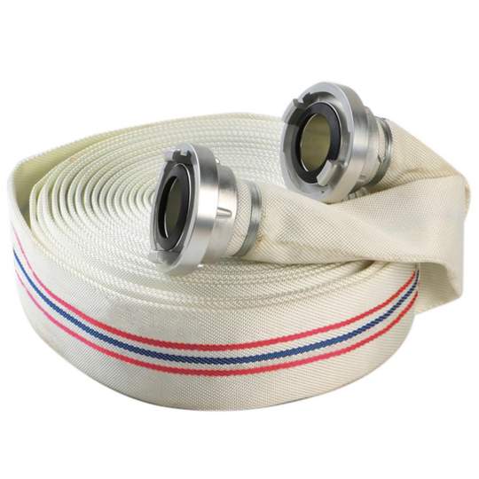 Furtun irigatie Tip D (1 tol), lungime 20 metri, 8 bari, cu racorduri (1 rola)