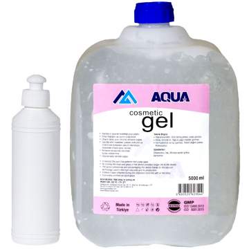 Gel IPL ultrasunete ecografie, 5 litri cu flacon de lucru 260ml - Aqua (1 bucata)