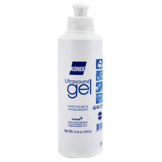 Gel ultrasunete ecografic 250ml transparent in flacon dispenser (1 bucata)