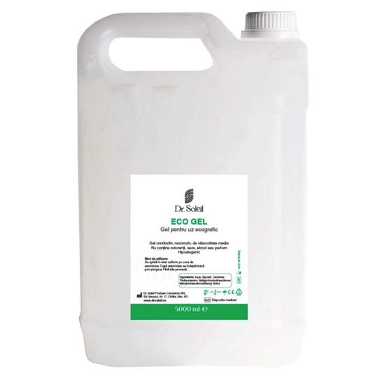 Gel ultrasunete ecografic transparent 5 litri Dr. Soleil (1 bucata)