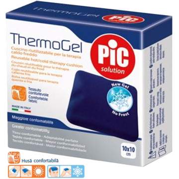 Compresa reutilizabila Thermogel pentru terapie calda/rece - PiC Solution (10x10cm)
