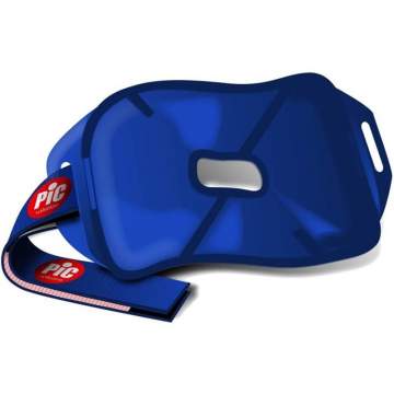 Compresa reutilizabila Thermogel pentru terapie calda/rece, forma ergonomica genunchi - PiC Solution (17x30cm)