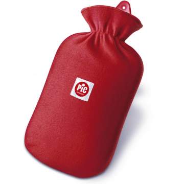 Plosca (perna) pentru apa calda din cauciuc cu husa de protectie 2l - PiC Solution (1 bucata)