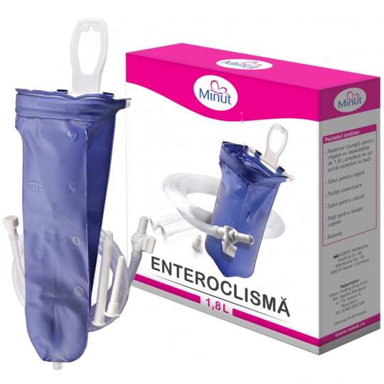 Enteroclisma 1.8 litri lavaj rectal sau intim Enteroclisma 1.8 litri lavaj rectal sau intim