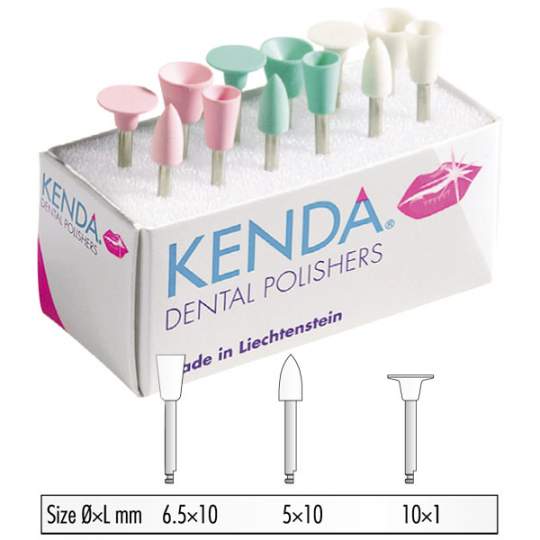 Gume abrazive conturare Albe autoclavabile, pentru compozit universal, compomer, glass-ionomer, Disc / Glont / Cupa medie (1 bucata)
